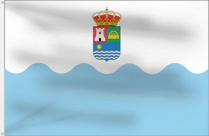 Bandera, con dos ojales metálicos y lado del asta reforzado: Balanegra  Almería	Balanegra, Almería, Spain	Balanegra, Almería	Balanegra, Almería, España