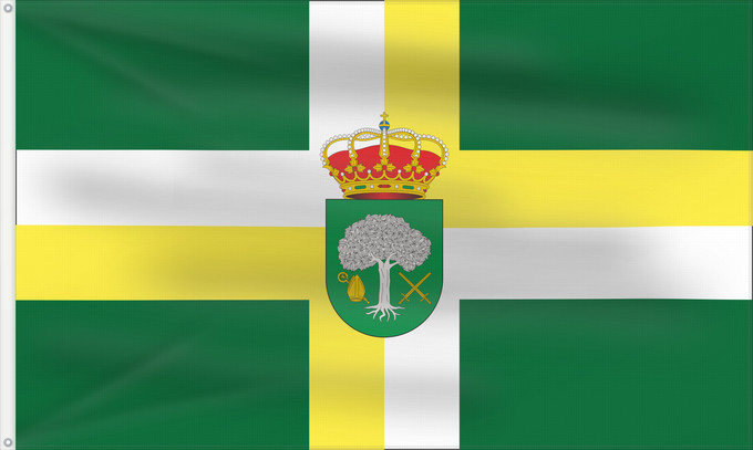 Bandera, con dos ojales metálicos y lado del asta reforzado: Bormujos Sevilla Bormujos, Seville, Spain Bormujos Bormujos, Sevilla, España