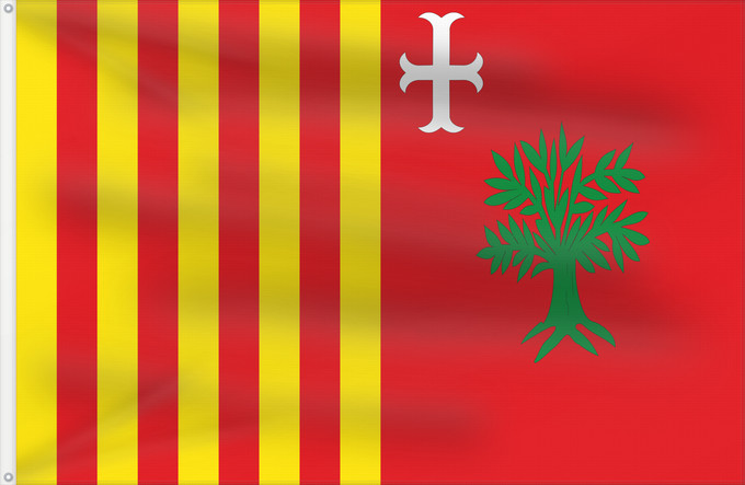 Flag, with two metal eyelets and reinforced hoist: Cadrete	Cadrete-Zaragoza-Spain	Cadrete-Zaragoza