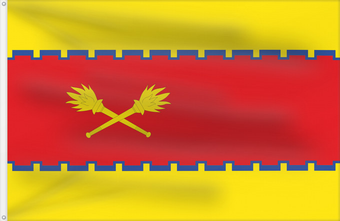 Flag, with two metal eyelets and reinforced hoist: Cetina Cetina-Zaragoza-Spain Cetina-Zaragoza