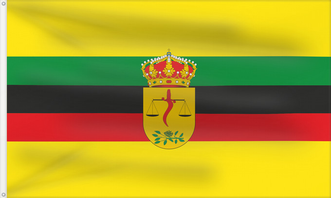 Flag, with two metal eyelets and reinforced hoist: Jabugo	Jabugo  Andalucía