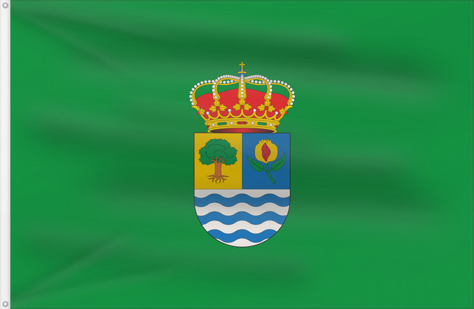 Bandera, con dos ojales metálicos y lado del asta reforzado: Jete  Granada	Jete, Granada, Spain	Jete	Jete, Granada, España.