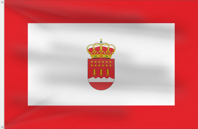Bandera, con dos ojales metálicos y lado del asta reforzado: Laroya  Almería	Laroya, Almería, Spain	Laroya	Laroya, Almería, España