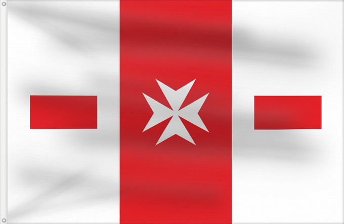 Bandera, con dos ojales metálicos y lado del asta reforzado: Passanant i Belltall	It is easy to put a border around this flag image	Apaisada	Apaïsada