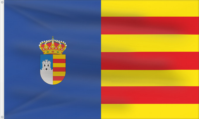 Bandera, con dos ojales metálicos y lado del asta reforzado: Posadas Spain Posadas, Córdoba province Spain Posadas, Espagne Municipal de Posadas Posadas, Spanien Posadas, Spagna