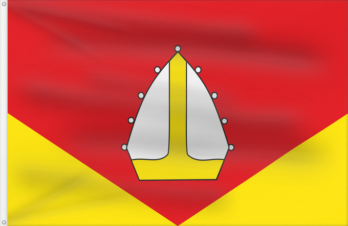 Drapeau, avec deux œillets métalliques et guindant renforcé : Sant Cebrià de Vallalta Sant Cebrià de Vallalta, Barcelona, Spain San Cebriá de Vallalta, Barcelona, España Sant Cebrià de Vallalta, Barcelona, Espanya
