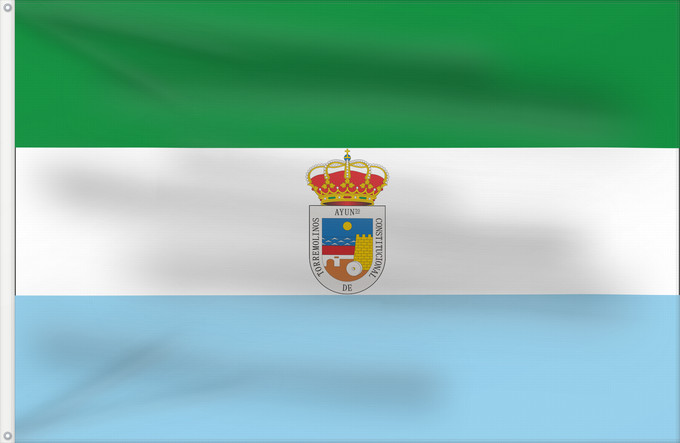 Drapeau, avec deux œillets métalliques et guindant renforcé : Torremolinos  Málaga	Torremolinos, Malaga, Spain	Torremolinos	Torremolinos, Málaga, España.