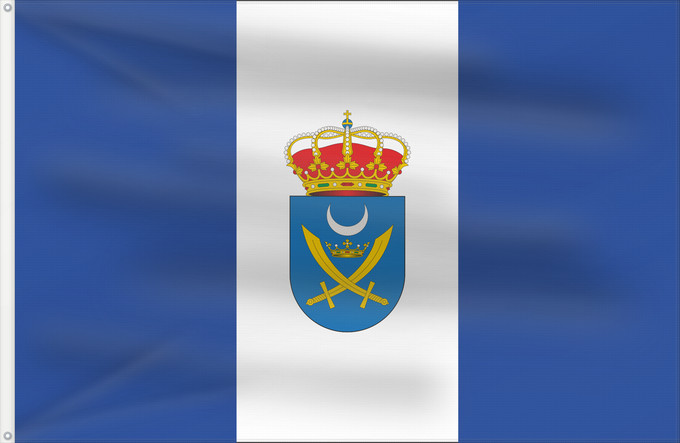 Bandera, con dos ojales metálicos y lado del asta reforzado: Válor  Granada	Válor, Granada, Spain	Válor	Válor, Granada, España