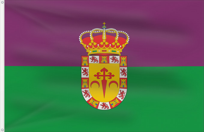 Drapeau, avec deux œillets métalliques et guindant renforcé : Valdepeñas de Jaén  Jaén	Valdepeñas de Jaén, Jaén, Spain	Valdepeñas de Jaén	Valdepeñas de Jaén, Jaén, España