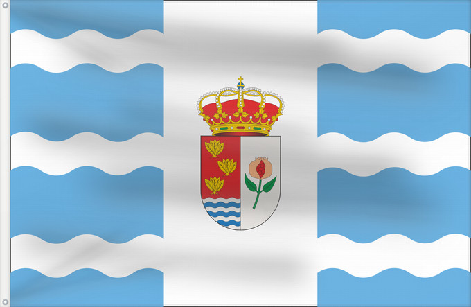 Bandera, con dos ojales metálicos y lado del asta reforzado: Vegas del Genil  Granada	Vegas del Genil, Granada, Spain	Vegas del Genil	Vegas del Genil, Granada, España