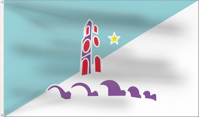 Bandera, con dos ojales metálicos y lado del asta reforzado: El Viso Córdoba El Viso, Córdoba, Spain El Viso (Córdoba) El Viso, Córdoba, España.