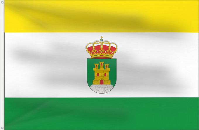 Bandera, con dos ojales metálicos y lado del asta reforzado: Zagra Granada Zagra, Granada, Spain Zagra Zagra, Granada, España