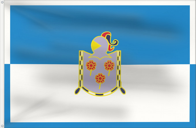 Bandera, con dos ojales metálicos y lado del asta reforzado: Zizur Mayor Zizur Mayor Navarre-Spain Municipio de Zizur Mayor Navarra - España Zizur Nagusiako Nafarroa - Espainia Bandera