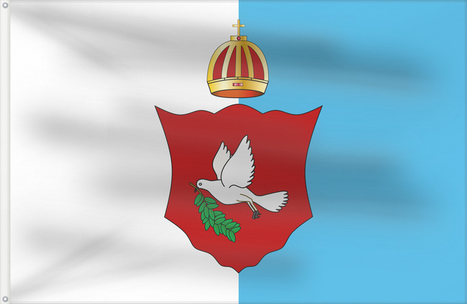 Drapeau, avec deux œillets métalliques et guindant renforcé : Kingdom of Fiji  1871-1874	Kingdom of Fiji (1871-1874)	Royaume des Fidji (1871-1874)	Reino de Fiyi (1871-1874)	Königreich Fidschi (1871-1874)	Regno delle Fiji (1871-1874)