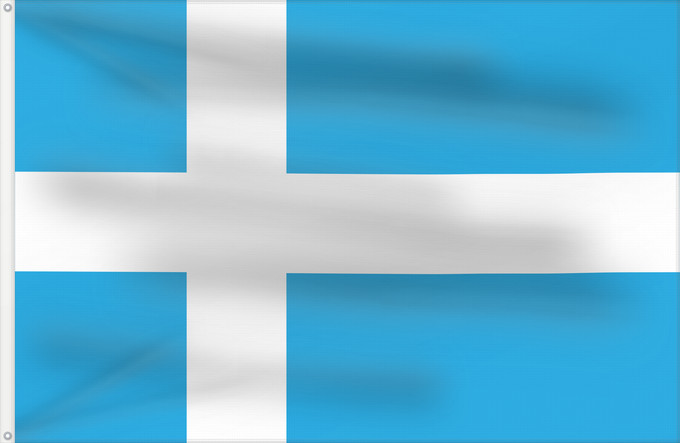 Flag, with two metal eyelets and reinforced hoist: Calais Calais, France