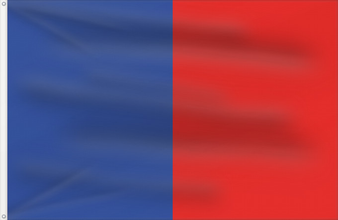 Flag, with two metal eyelets and reinforced hoist: Commune de Petite-Synthe 59 Nord-France Petite-Synthe (59) Commune de Petite-Synthe 59 Nord-France Divisé en deux verticalement