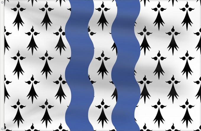 Flag, with two metal eyelets and reinforced hoist: Non-officiel fr département Ille-et-Vilaine Ille-et-Vilaine, Brittany, France Département d Ille-et-Vilaine Ille-et-Vilaine, Bretagne, France Ille-et-Vilaine (inoffiziell) Ille-et-Vilaine (non ufficiale) Banniel Il-ha-Gwilen, Breizh, Bro-C hall