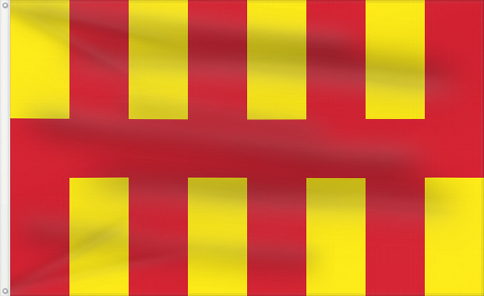 Flag, with two metal eyelets and reinforced hoist: Northumberland Le Northumberland