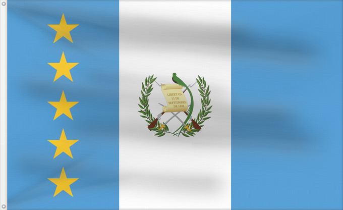 Drapeau, avec deux œillets métalliques et guindant renforcé : President of Guatemala	President of Guatemala standard	Étendard du président du Guatemala	Estandarte del presidente de Guatemala	Präsidentenstandarte von Guatemala	Stendardo del presidente del Guatemala
