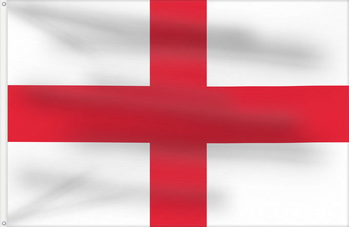 Flag, with two metal eyelets and reinforced hoist: Guernsey  1936	Guernsey from 1936-1985	Guernesey de 1936-1985	Guernsey (1936-1985)	Couleu dé Guernési dé 1936-1985