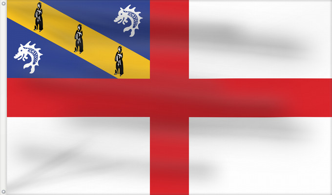 Flag, with two metal eyelets and reinforced hoist: Herm Couleu dé Herm