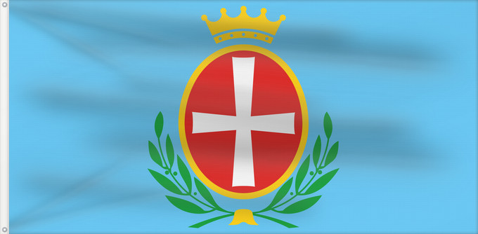 Drapeau, avec deux œillets métalliques et guindant renforcé : Bala	Municipality of Bale	Municipalité de Bale	Municipio de Bale	Gemeinde Bale	Comune di Valle	Općine Bala	Občine Bala