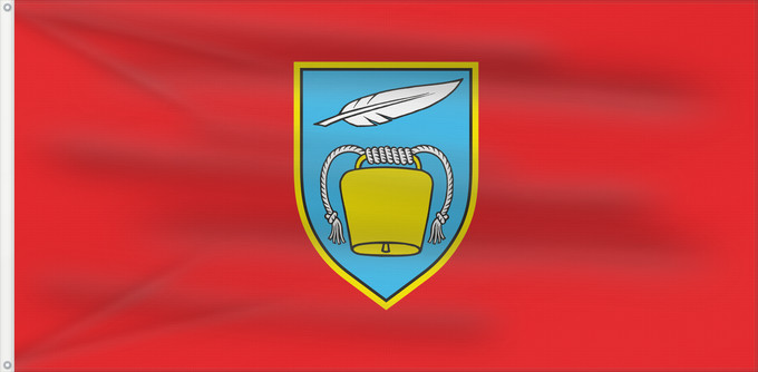 Drapeau, avec deux œillets métalliques et guindant renforcé : Viškova	Municipality of Viškovo	Municipalité de Viškovo	Viškovo	Gemeinde Viškovo	Comune di San Matteo di Liburnia	Općine Viškova	Občine Viškova