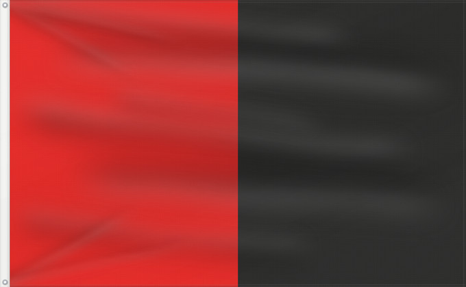 Flag, with two metal eyelets and reinforced hoist: Adare