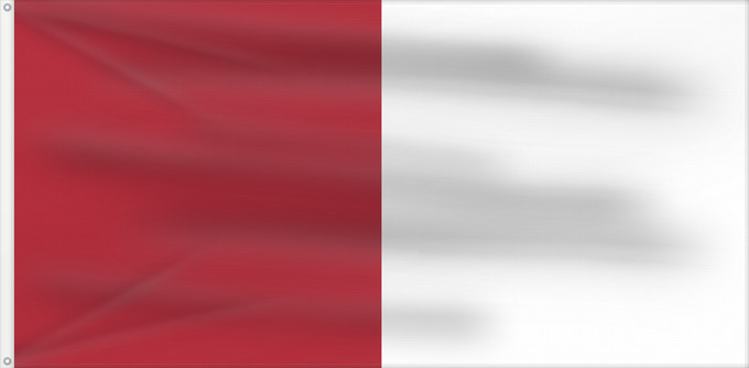 Drapeau, avec deux œillets métalliques et guindant renforcé : Galway Westmeath