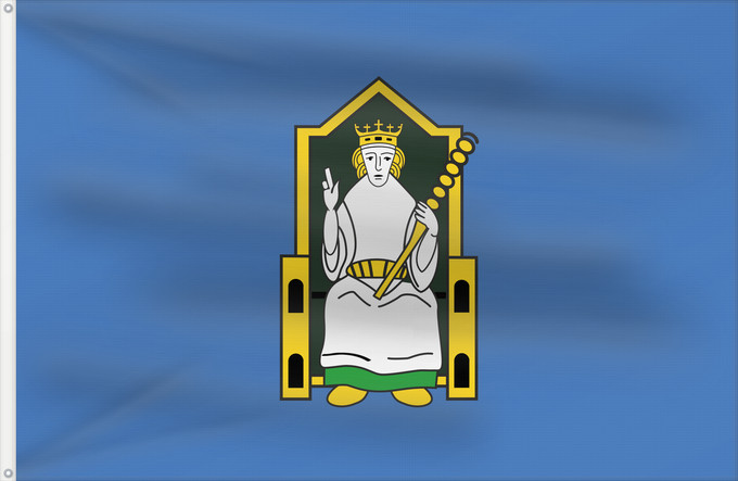 Drapeau, avec deux œillets métalliques et guindant renforcé : Mide	This W3C-unspecified vector image was created with Adobe Illustrator