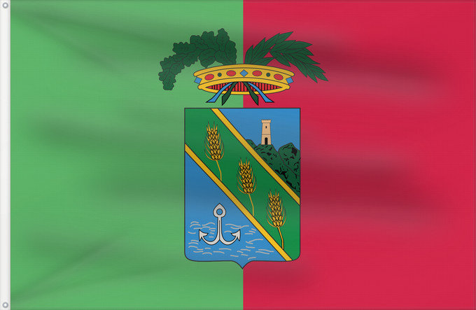 Flag, with two metal eyelets and reinforced hoist: Latina	Province of Latina	Province de Latina	Provincia de Latina	Provinz Latina	Provincia di Latina