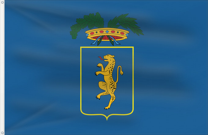 Drapeau, avec deux œillets métalliques et guindant renforcé : Lucca Province	Province of Lucca	Province de Lucca	Provincia de Luca	Provinz Lucca	Provincia di Lucca