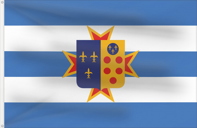 Flag, with two metal eyelets and reinforced hoist: Kingdom of Etruria It is easy to put a border around this flag image Royaume d Étrurie Reino de Etruria Königreich Etrurien Regno di Etruria