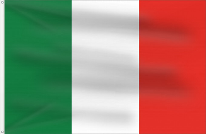 Flag, with two metal eyelets and reinforced hoist: Repubblica Transpadana Transpadan Republic République Transpadane República Transpadana Transpadanische Republik