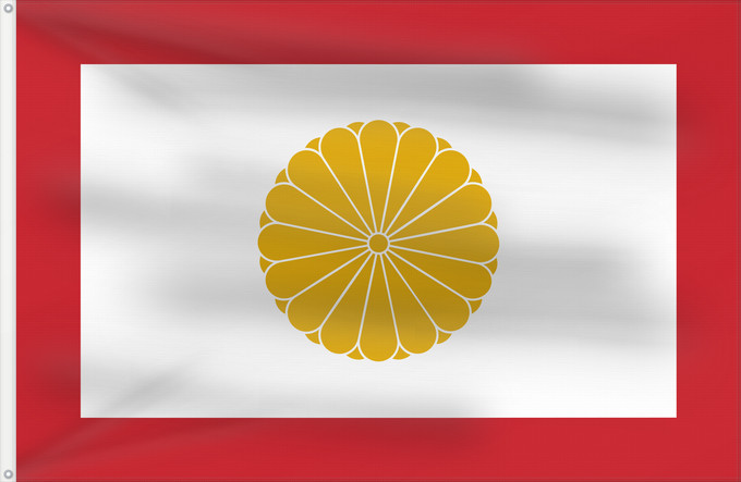 Flag, with two metal eyelets and reinforced hoist: Japan Kouzoku Flag 16ben