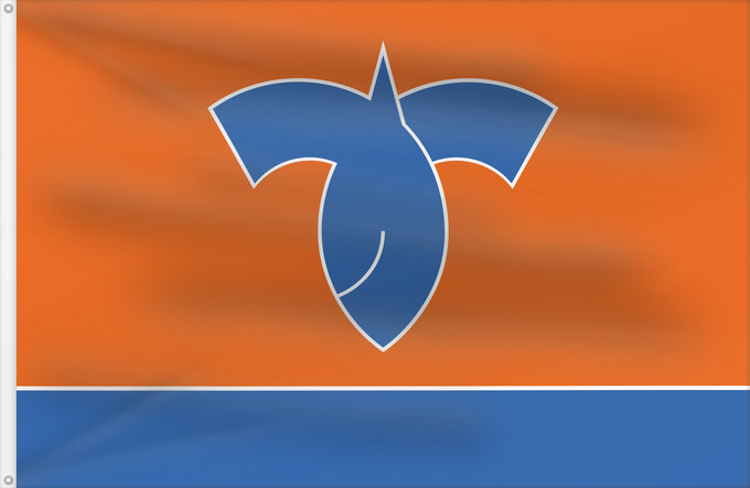 Flag, with two metal eyelets and reinforced hoist: Karuizawa, Nagano Karuizawa, Nagano, Japan