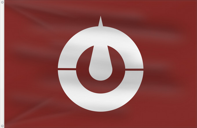 Flag, with two metal eyelets and reinforced hoist: Kochi Prefecture Kochi prefecture, Japan Préfecture de Kōchi Prefectura de Kochi Kochi Präfektur Prefettura di Kōchi