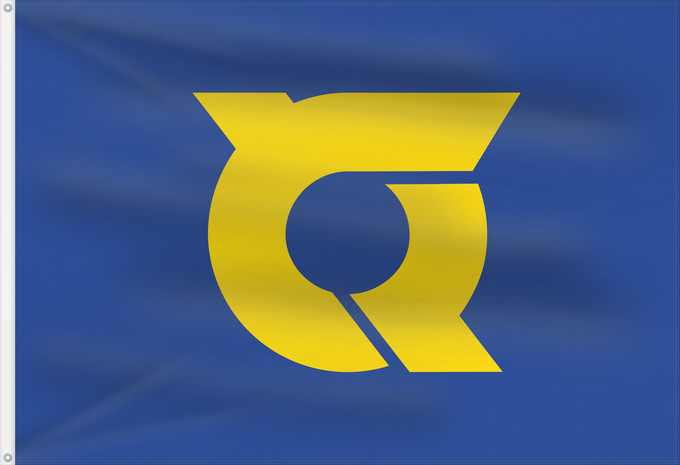 Drapeau, avec deux œillets métalliques et guindant renforcé : Tokushima Prefecture	Tokushima Prefecture, Japan	Préfecture de Tokushima	Prefectura de Tokushima	Tokushima Präfektur	Prefettura di Tokushima