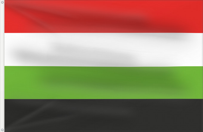 Flagge, mit zwei Metallösen und verstärktem Besatzband: Kyrgyzstan  proposed	Kyrgyzstan (proposed)	Kirghizistan (proposé)	Kirguistán (propuesto)	Kirgisistan (proposed)	Kirghizistan (proposto)	Kyrgyzstan, proposed by Zhenishbek Nazaraliyev