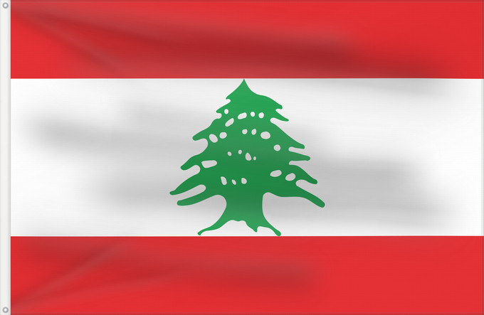 Drapeau, avec deux œillets métalliques et guindant renforcé : Lebanon	Liban	Líbano	Libanon	Libano	Ar	Сцяг Лівана	Chorhoj Libanona	Լիբանանի դրոշ	Libani	Флаг Ливана	Lübnan