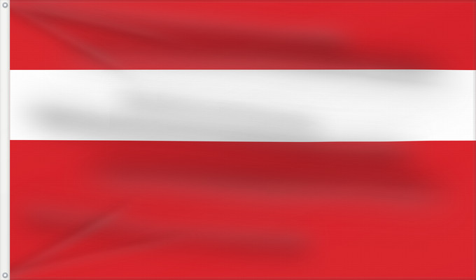 Drapeau, avec deux œillets métalliques et guindant renforcé : Vaduz	Lying form of the flag of Balzers