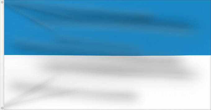 Flagge, mit zwei Metallösen und verstärktem Besatzband: Baltic German