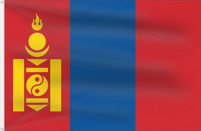 Flag, with two metal eyelets and reinforced hoist: Mongolia	Mongolie	Mongolei	علم منغوليا	མོང་གོལ། དར་ཆ།	​Mūng-gū guók-gì	Mongoolia lipp	​Mùng-kú-koet khì	Моңғолия байрағы	몽골의 국기	Моңголстан туусу	Знаме на Монголија	.mw-parser-output	Флаг Монголии	Парчами Муғулистон	Монголия байдаги	Монголия байрагы	Моңғул