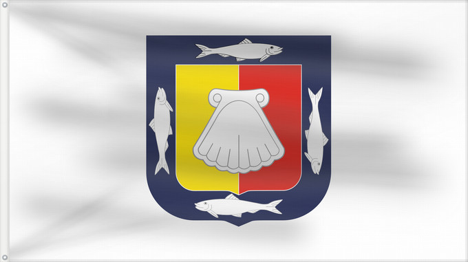 Drapeau, avec deux œillets métalliques et guindant renforcé : Baja California Sur	Basse-Californie du Sud	Baja California Sur 