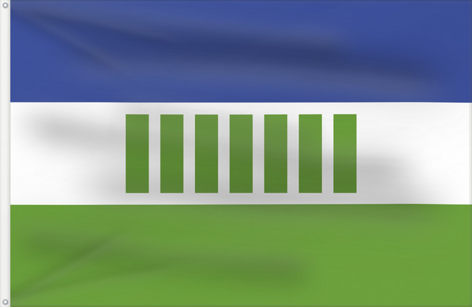 Flag, with two metal eyelets and reinforced hoist: Ovamboland L Ovamboland
