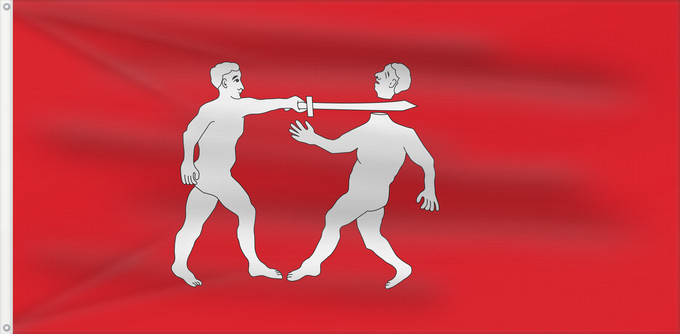 Flag, with two metal eyelets and reinforced hoist: Benin Empire West African Flag Note See the National Maritime Museum s pages West African Flag and Flags Collections by type for photographs of the original
