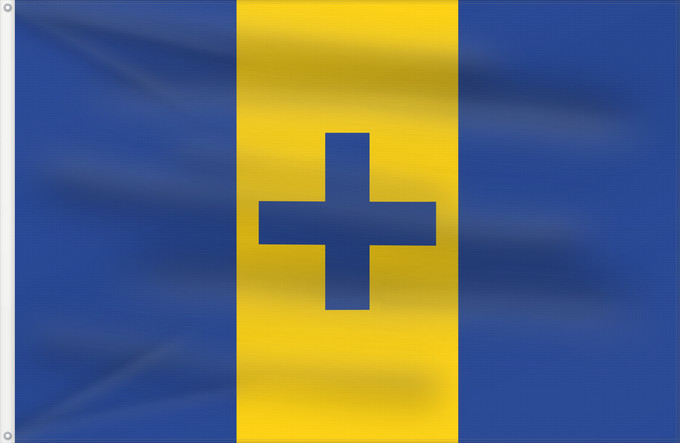 Drapeau, avec deux œillets métalliques et guindant renforcé : Baarn