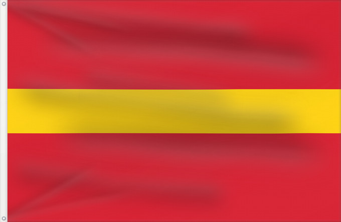 Flagge, mit zwei Metallösen und verstärktem Besatzband: Bennebroek