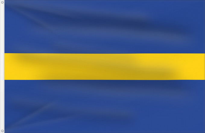 Flagge, mit zwei Metallösen und verstärktem Besatzband: Borne  Overijssel	Borne	Dutch municipality of Borne