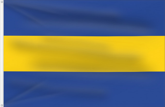 Flag, with two metal eyelets and reinforced hoist: Boskoop	Boskoop (former municipality)	Boskoop (ancienne municipalité)	Boskoop (municipio anterior)	Boskoop (ehemalige Gemeinde)	Boskoop (ex comune)	Informal flag of the Dutch former municipality of Boskoop